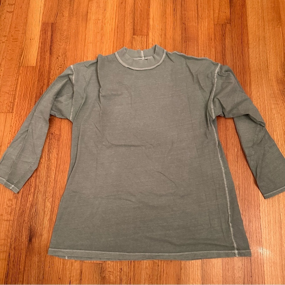 We The Free Women’s XS Cotton Long Sleeve Shirt Green (b5)